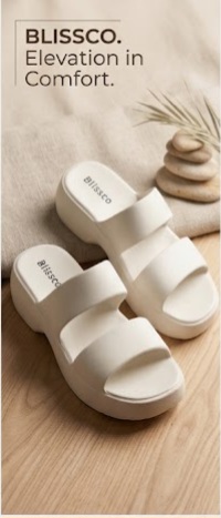 Stylefire Lightweight Double-Strap Platform Sandals – Soft Cushioned Slip-On Casual Slides & Beach Footwear